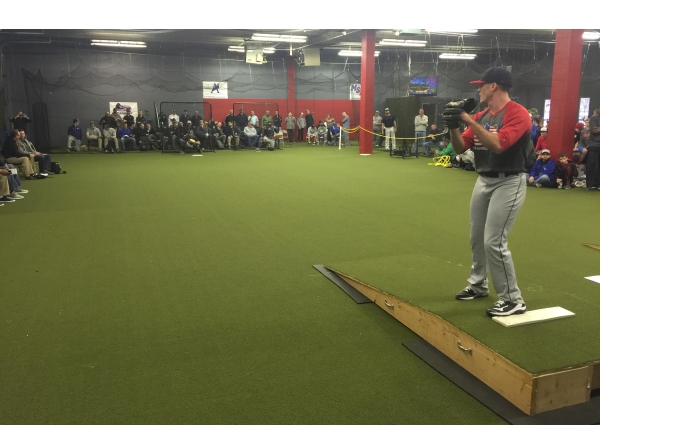 Kansas City premier baseball pitchers and hitters pro day