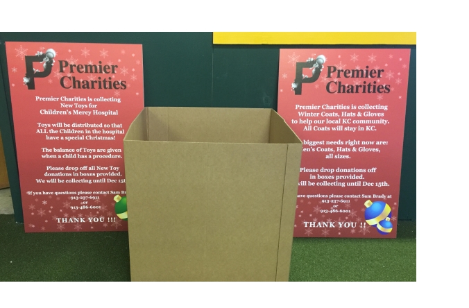 baseball premier charities - Premier Charities - New Toys for Children's Mercy Hospital