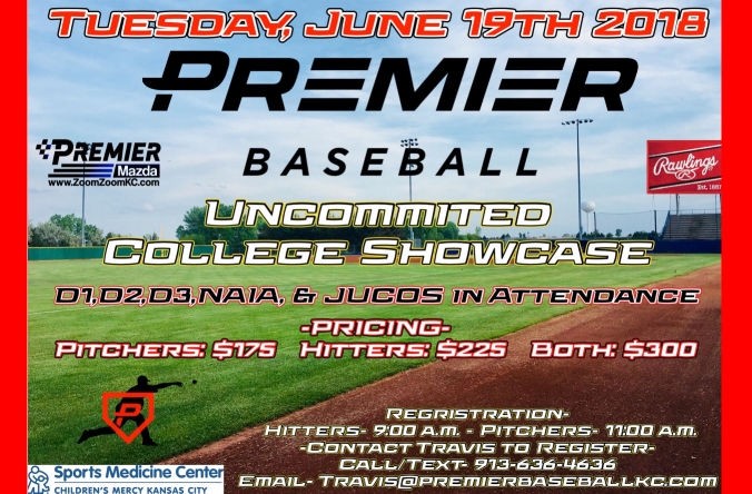 College Showcase June 2018 Premier Baseball - College Showcase - June 2018