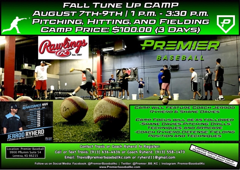 Fall tuneup baseball camp - Fall tune up camp