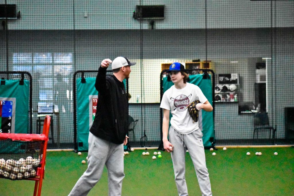 Pitching lessons and pitching program in kansas city baseball training facility 12 1024x682 - Bob Zimmermann