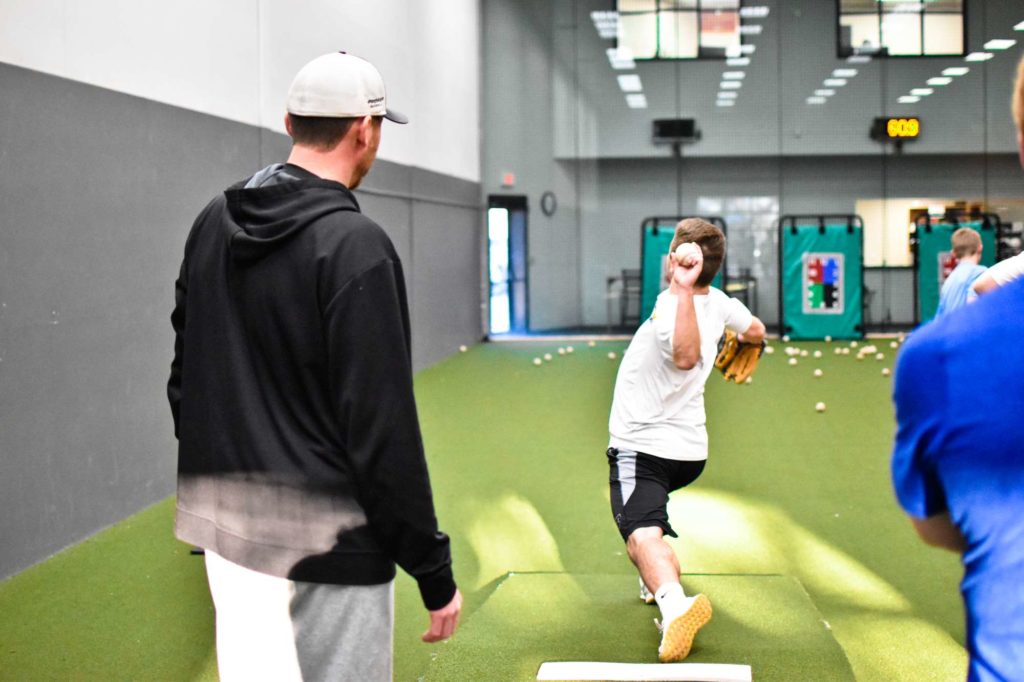 Pitching lessons and pitching program in kansas city baseball training facility 14 1024x682 - Bob Zimmermann