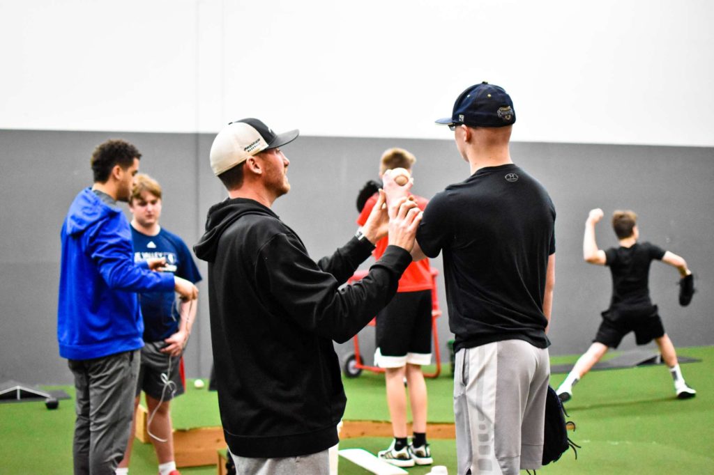 Pitching lessons and pitching program in kansas city baseball training facility 4 1024x682 - Bob Zimmermann